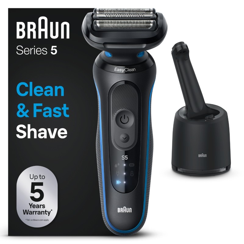 Braun Series 5 52-B7000cc Rasoir à grille Tondeuse Noir