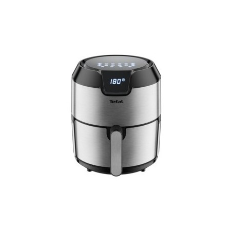 Tefal Easy Fry EY401D Sencillo 4,2 L Independiente 1500 W Freidora de aire caliente Negro, Acero inoxidable