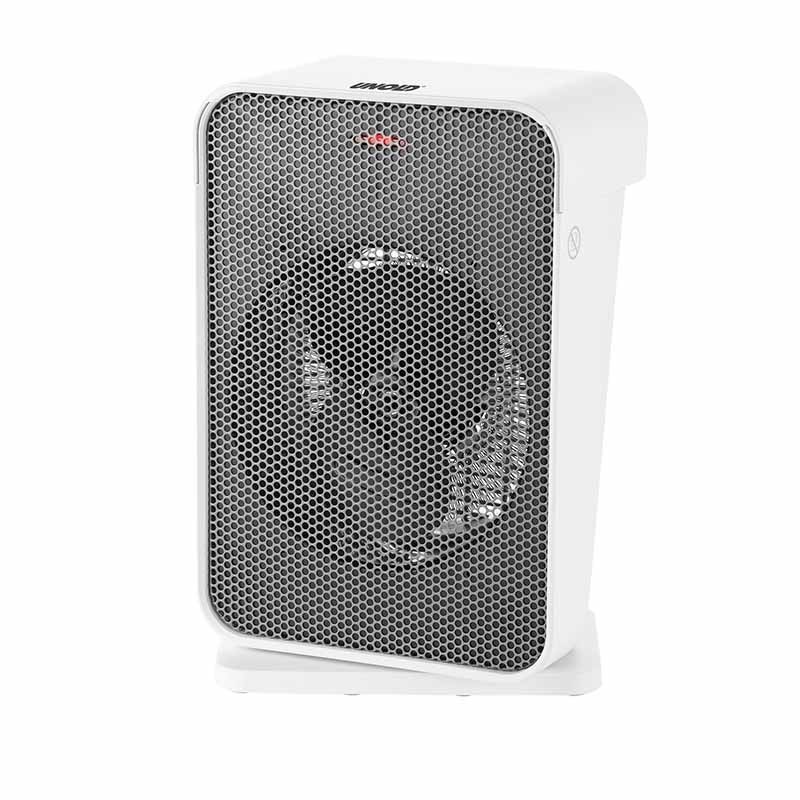 Unold 86450 calefactor eléctrico Interior Gris, Blanco 2000 W Ventilador eléctrico
