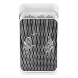 Unold 86450 calefactor eléctrico Interior Gris, Blanco 2000 W Ventilador eléctrico