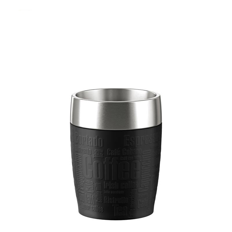 EMSA 514514 taza de viaje Negro