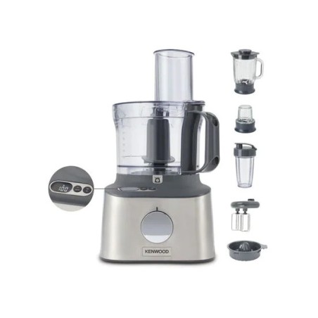 Kenwood MultiPro Compact+ FDM316SS robot de cuisine 800 W 2 L Gris Balances intégrées