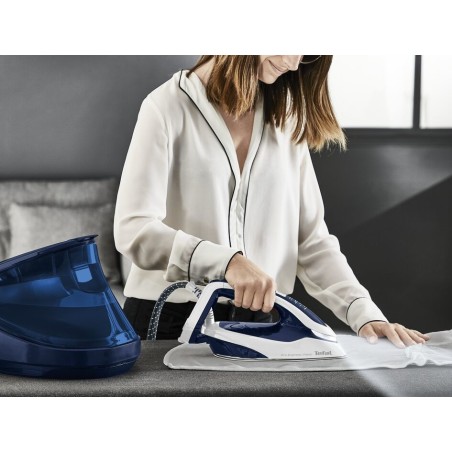 Tefal Pro Express Vision GV9812 3000 W 1,1 L Durilium AirGlide Autoclean soleplate Azul, Blanco
