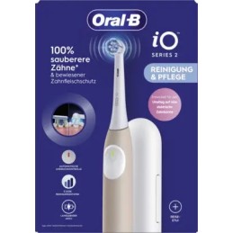 Oral-B 2 iO Erwachsener Vibrierende Zahnbürste Pink, Weiß