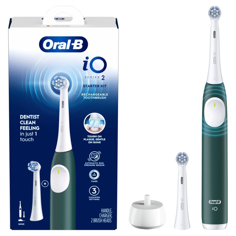 Oral-B 615204 Elektrische Zahnbürste Erwachsener Vibrierende Zahnbürste Grün
