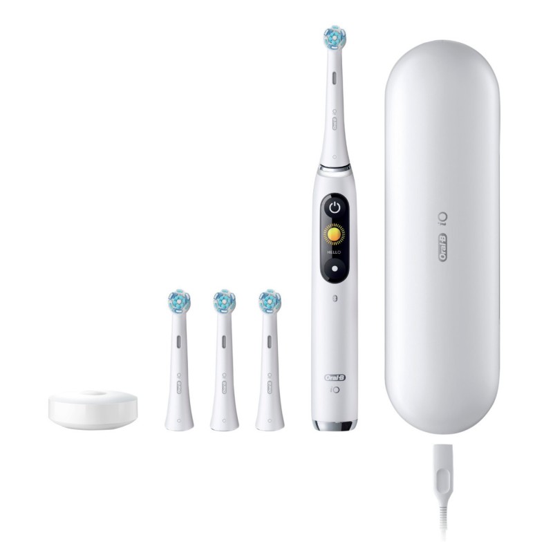 Oral-B iO Series9 Adulte Brosse à dents oscillante Blanc