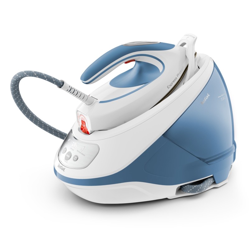 Tefal Express Protect SV9202 2800 W 1,8 L Durilium AirGlide Autoclean soleplate Blanc, Bleu