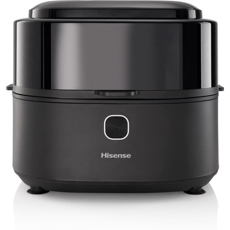 Hisense HAF1350DR Sencillo 6,7 L Independiente 1350 W Freidora de aire caliente Negro