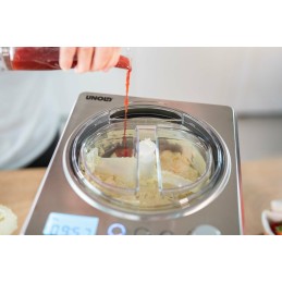 Unold 48872 macchina per gelato Gelatiera compressore 2 L 180 W Acciaio inox