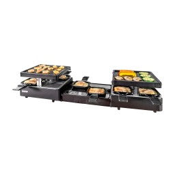 Unold 48755 raclette 8 personne(s) 1300 W Noir