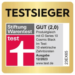 Oral-B iO iO10 Erwachsener Rotierende Zahnbürste Schwarz