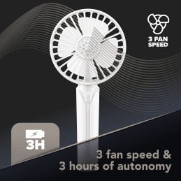 Tech Pop BREEZY Tragbarer Ventilator