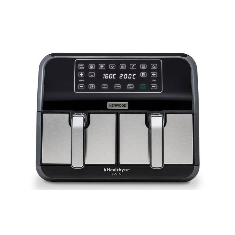 Kenwood HFM20.000MB friggitrice Doppia 8 L Indipendente 1700 W Friggitrice ad aria calda Nero