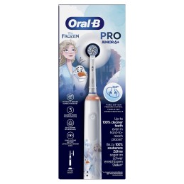 Oral-B PRO 14876673 cepillo eléctrico para dientes Niño Cepillo dental giratorio Multicolor, Blanco