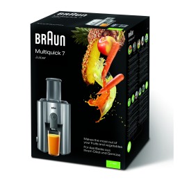 Braun Multiquick 7 juicer J 700 Zentrifugal-Entsafter 1000 W Edelstahl