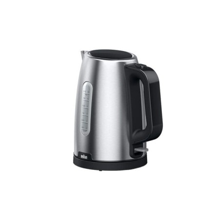 Braun WK 1500 tetera eléctrica 1,7 L 2200 W Negro, Acero inoxidable