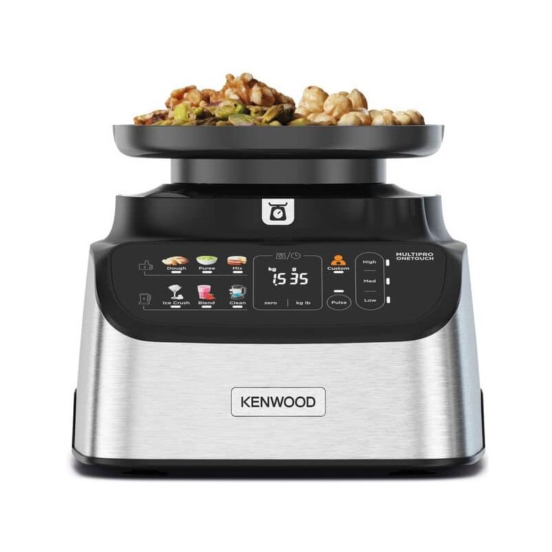 Kenwood MultiPro OneTouch Küchenmaschine 1000 W 3 l Schwarz, Edelstahl Integrierte Waagen