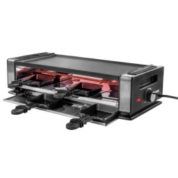 Unold 48730 raclette 8 personne(s) 1200 W Noir, Acier inoxydable