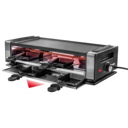 Unold 48730 raclette grill 8 person(s) 1200 W Black, Stainless steel