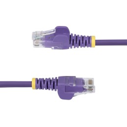 StarTech.com N6PAT25CMPLS cavo di rete Viola 0,25 m Cat6 U UTP (UTP)