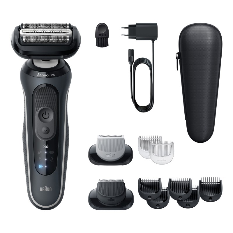 Braun Series 6 62-G1650s Rasoio Trimmer Nero