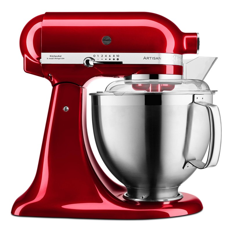 KitchenAid ARTISAN 5KSM185PS Batidora de varillas 300 W Rojo