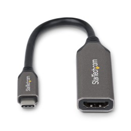 StarTech.com Adattatore USB-C a HDMI, 8K 60Hz   4K 120Hz, Convertitore Video da USB4 a HDMI 2.1 con Cavo Integrato da 20 cm,