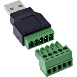 InLine 92504A wire connector Black, Green