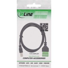InLine 92504I wire connector Black, Green