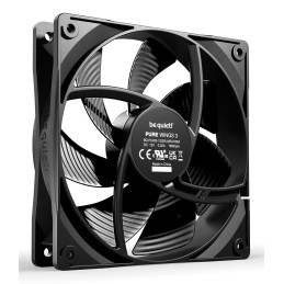 be quiet! Pure Wings 3 120 mm PWM Triple Pack Computer case Fan 4.72" (12 cm) Black 3 pc(s)