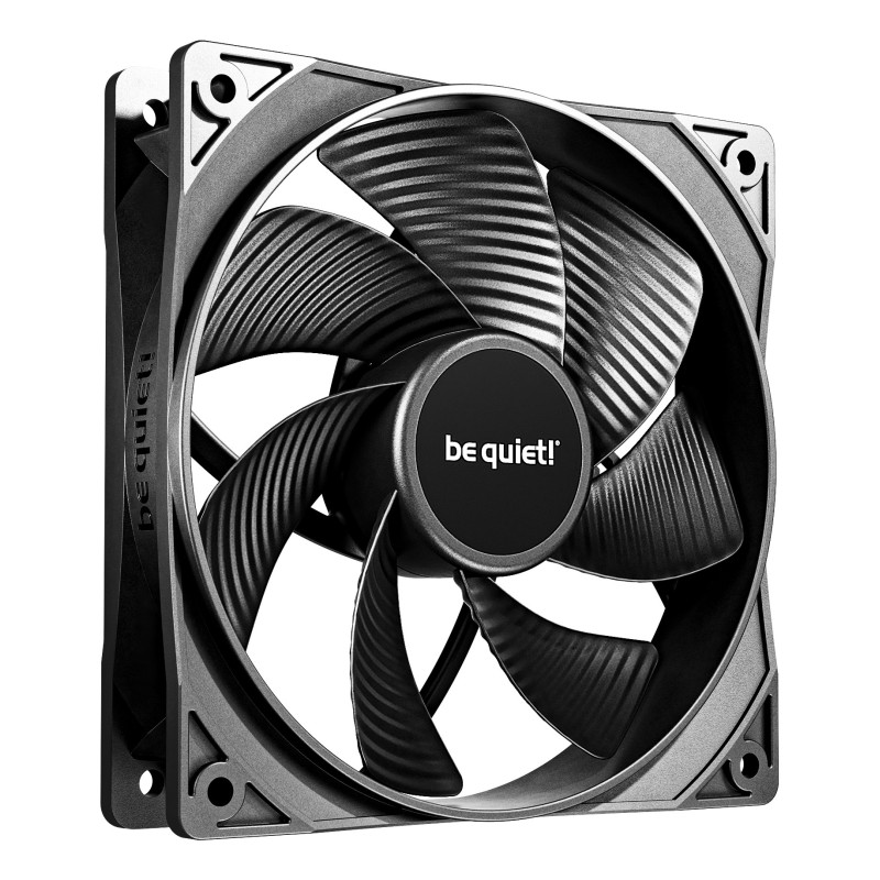 be quiet! Pure Wings 3 120 mm PWM Reverse Triple Pack Black Computer case Fan 4.72" (12 cm) 3 pc(s)