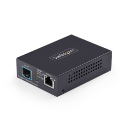 StarTech.com Media Converter Fibra 10GbE Multi-Gigabit open SFP+, 10G 5G 2,5G 1G 100M, Convertitore RJ45 Rame a SFP+ 10GBASE-X,