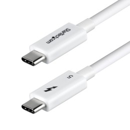 StarTech.com 1m Thunderbolt 5 Kabel, 80Gbps-120Gbps, 240W PD, 8K 60Hz, Thunderbolt zertifiziertes Kabel, kompatibel mit TB5  