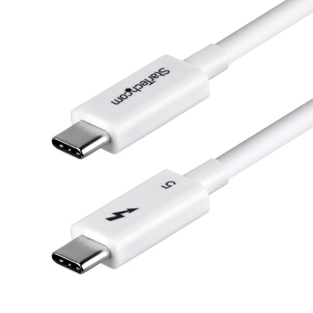 StarTech.com Cable Thunderbolt 5 Certificado de 80cm - 80Gbps 120Gbps - 8K60Hz - PD 240W - Cable Thunderbolt Certificado -