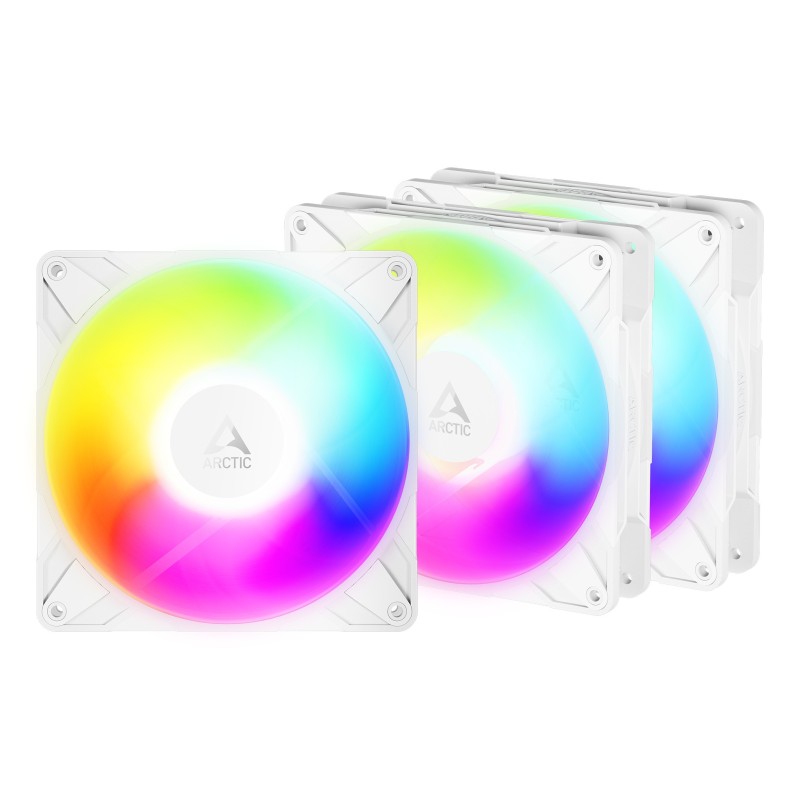 ARCTIC Freezer P14 Pro Reverse A-RGB (White) - 3 Pack Case per computer Ventilatore 14 cm Bianco 3 pz