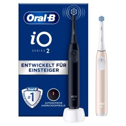 Oral-B iO Series 2 Erwachsener Vibrierende Zahnbürste Schwarz, Pink