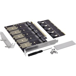 InLine 76619G interface cards adapter Internal M.2, SATA