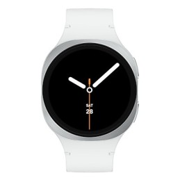 Samsung Galaxy Watch 8 3,3 cm (1.3") AMOLED 40 mm Digitale 438 x 438 Pixel Touch screen Argento Wi-Fi GPS (satellitare)