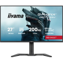 iiyama G-MASTER GB2771QSU-B1 écran plat de PC 68,6 cm (27") 2560 x 1440 pixels Wide Quad HD Noir