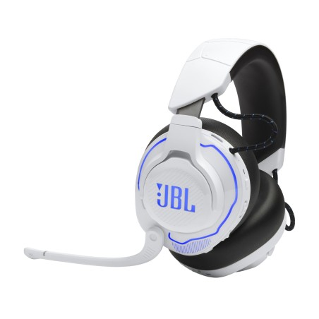 JBL Quantum 910P Headset Wired & Wireless Head-band Gaming USB Type-C Bluetooth Blue, White