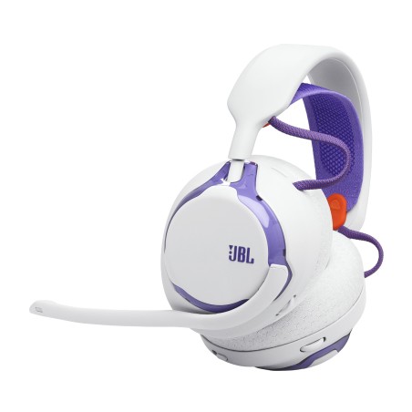 JBL Quantum 650 Headset Wireless Head-band Gaming USB Type-C Bluetooth White