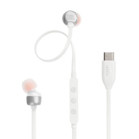 JBL Tune 310C Auriculares Alámbrico Dentro de oído Llamadas Música USB Tipo C Blanco