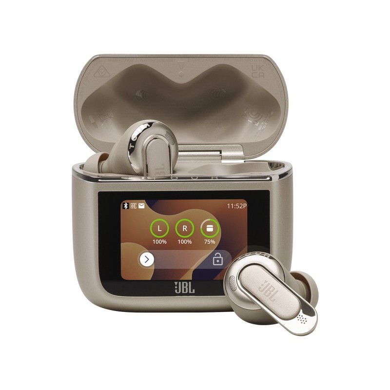 JBL Tour Pro 3 Auriculares True Wireless Stereo (TWS) Dentro de oído Llamadas Música Deporte Uso diario Bluetooth Latte