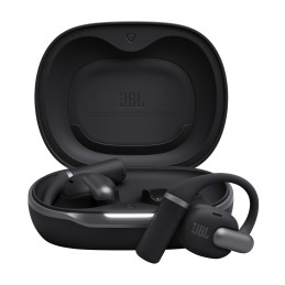 JBL Sense Pro Auriculares True Wireless Stereo (TWS) gancho de oreja Llamadas Música USB Tipo C Bluetooth Base de carga Negro