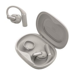 JBL Sense Pro Auriculares True Wireless Stereo (TWS) gancho de oreja Llamadas Música USB Tipo C Bluetooth Base de carga Gris