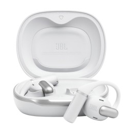 JBL Sense Pro Auriculares True Wireless Stereo (TWS) gancho de oreja Llamadas Música USB Tipo C Bluetooth Base de carga Blanco