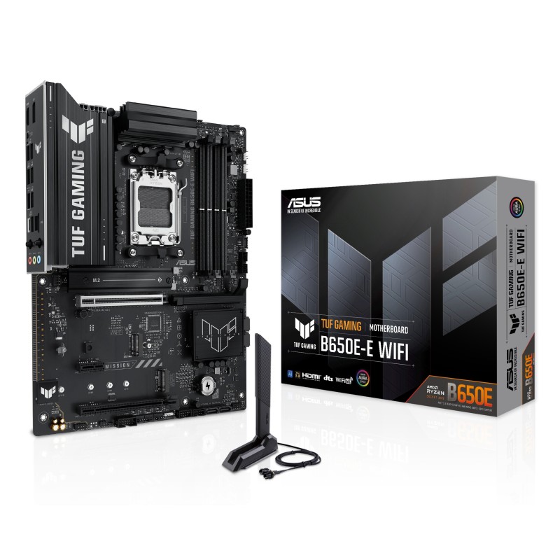 ASUS TUF GAMING B650E-E WIFI AMD B650 Emplacement AM5 ATX
