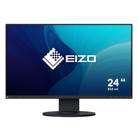 EIZO FlexScan EV2400R-BK Monitor PC 60,5 cm (23.8") 1920 x 1080 Pixel Full HD LCD Nero