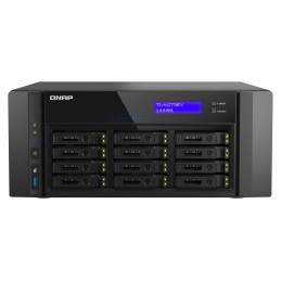 QNAP TS-H1277AFX-R7-32G NAS & Speicherserver Tower AMD Ryzen™ 7 32 GB DDR5 0 TB QuTS hero Schwarz