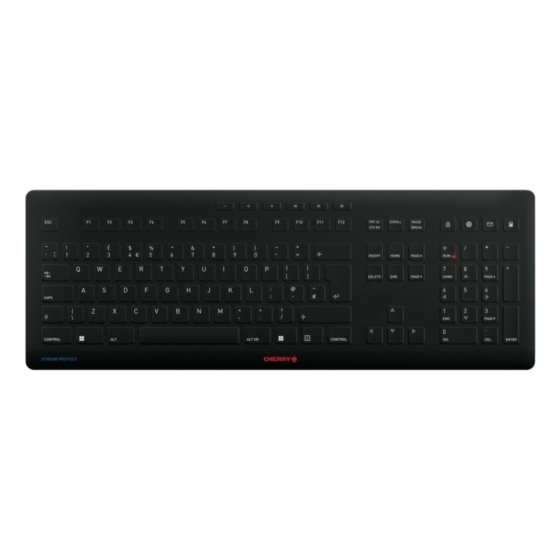 CHERRY JK-8552GB-2 keyboard Universal RF Wireless QWERTY UK English Black